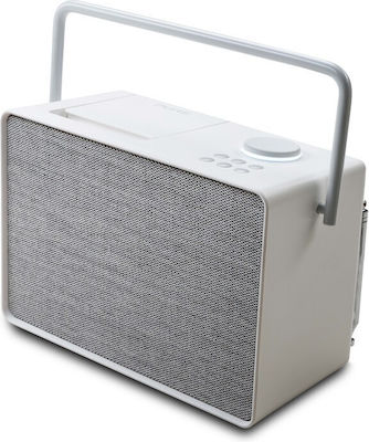 Pure Evoke Play Bluetooth Speaker 40W with Radio Cotton White