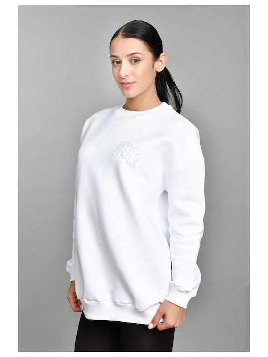 Target Women's Fleece Sweatshirt White