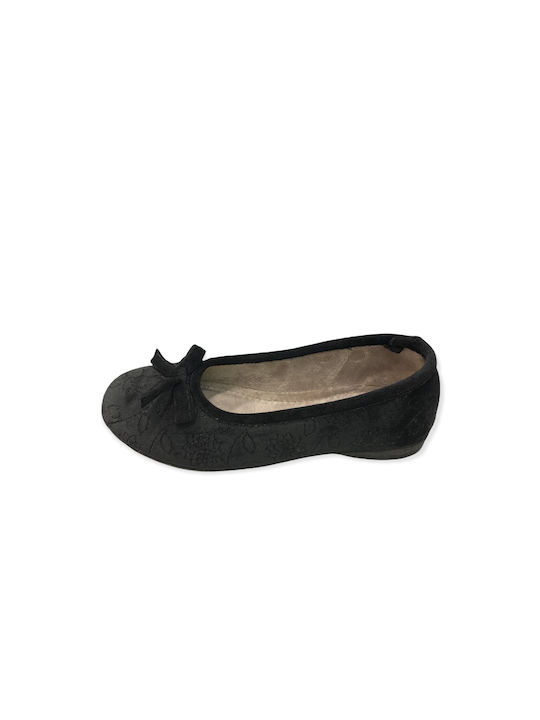Adam's Shoes 716-19510 Closed-Back Women's Slippers In Black Colour