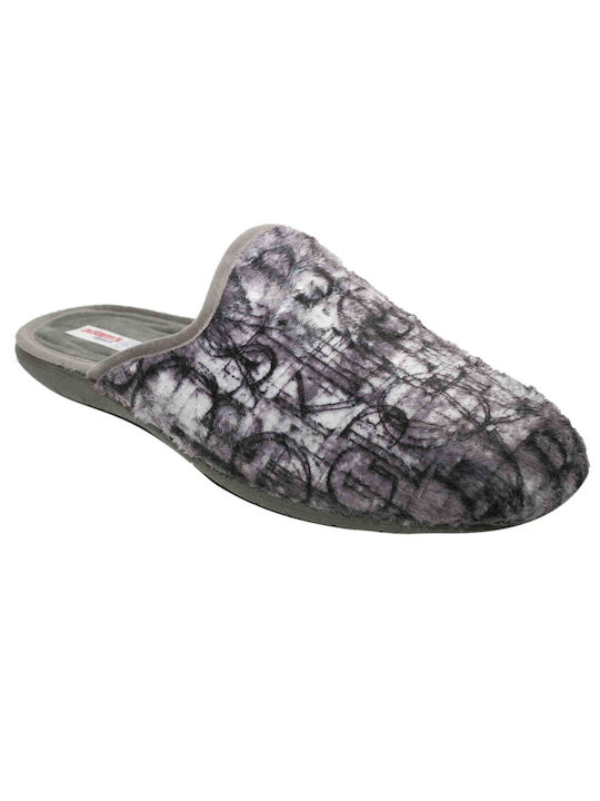 Adam's Shoes Men's Slipper Gray