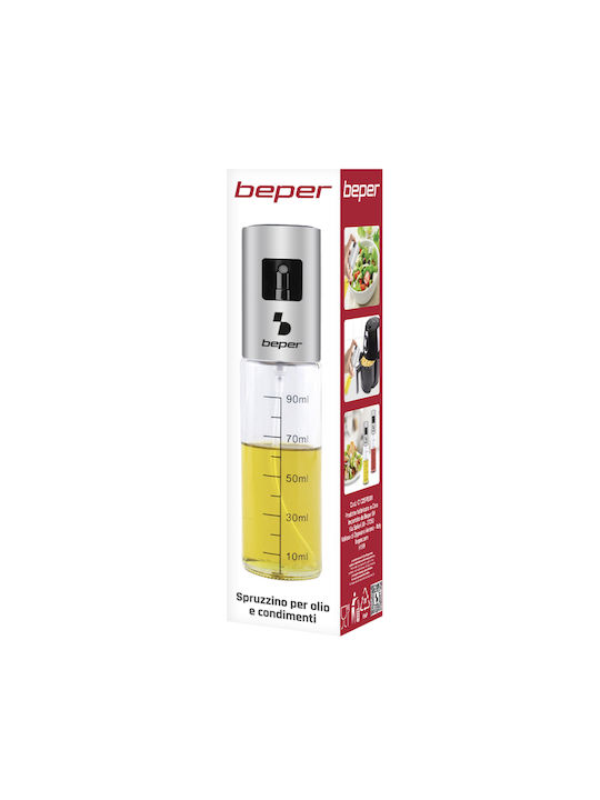 Beper Δοχείο Λαδιού Σπρέι Γυάλινο 90ml