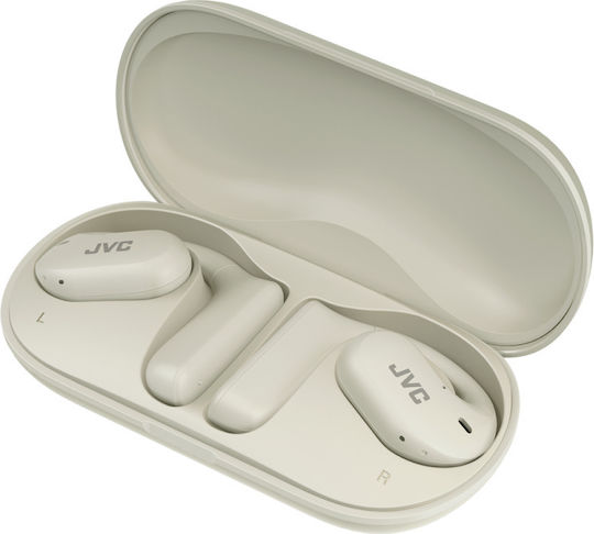 JVC NP35T In-ear Bluetooth Handsfree Ακουστικά με Αντοχή στον Ιδρώτα και Θήκη Φόρτισης White