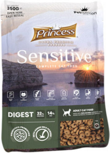 Princess Sensitive Digest Dry Food Grain-Free for Adult Cats with Sensitive Gastrointestinal with Lamb 2kg