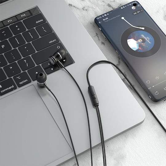 Havit E303P In-ear Handsfree με Βύσμα 3.5mm Ροζ