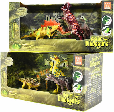 41927a, Den Goda Fen, Dinosaurs Set, 4pcs