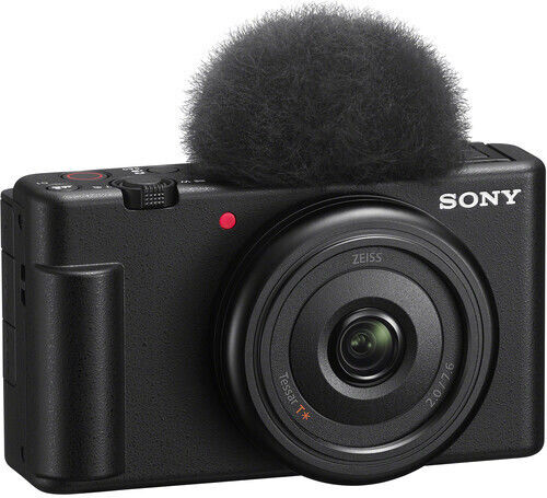 Sony ZV-1F Compact Camera 20.1MP 4K UHD Optical Zoom 4x Black