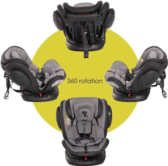 Lorelli Aviator Autositz mit Isofix Black & Dark Grey 0-36 kg