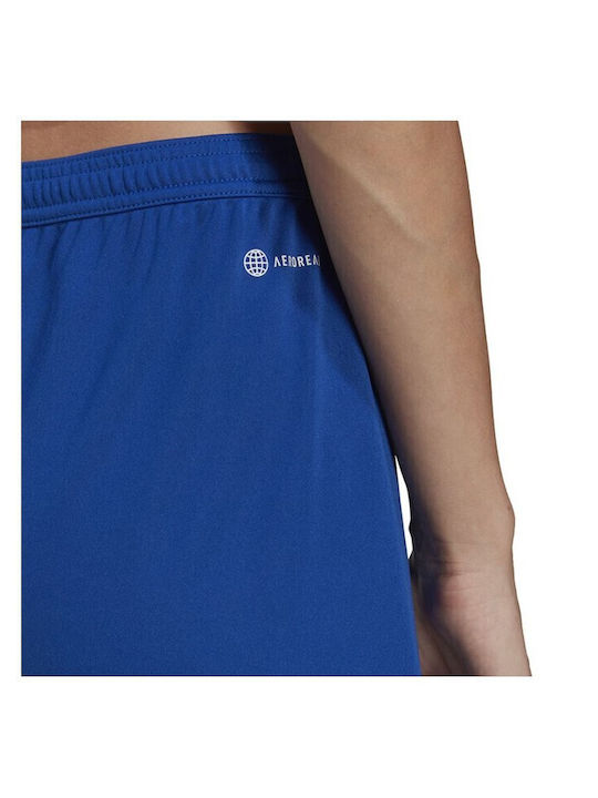Entrada 22 Women's High-waisted Sporty Shorts Blue