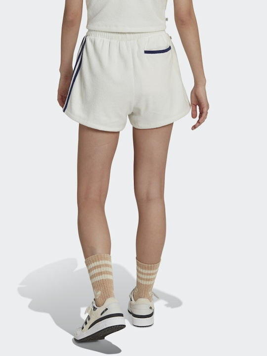 Adidas Women's Terry High-waisted Shorts Non Dyed