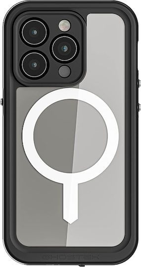 Ghostek Nautical Slim Umschlag Rückseite Kunststoff 2mm Schwarz (iPhone 14 Pro)