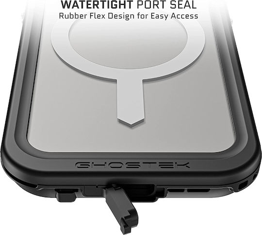 Ghostek Nautical Slim Umschlag Rückseite Kunststoff 2mm Schwarz (iPhone 14 Pro)
