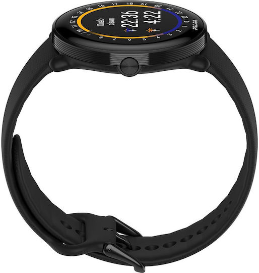 Polar Ignite 3 43mm Waterproof Smartwatch with Heart Rate Monitor (Night Black)