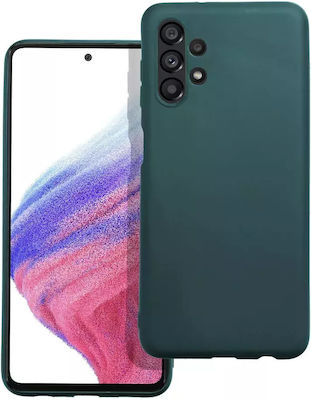 Matt Silicone Back Cover Dark Green (Galaxy A13 4G)