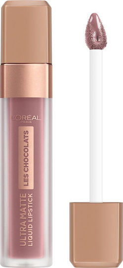 L'Oreal Paris Les Chocolates Ultra Matte Дълготраен Течен Червило Матов 842 Candy Man 7.6мл