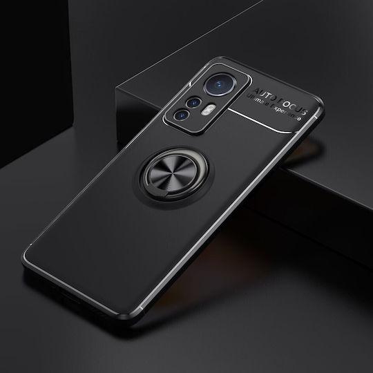 Ancus Autofocus Shockproof Umschlag Rückseite Silikon Schwarz (Xiaomi 12 Lite)
