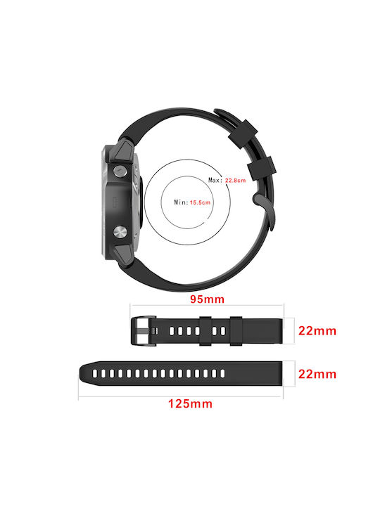 Sonique Stripe Strap Silicone Lilac (Garmin Fenix 5/5 Plus/6/6 Pro/7/Sapphire/EPIX gen2/Descent G1/Forerunner 935/945/955)