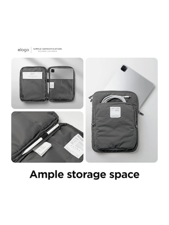 Elago Θήκη Laptop 11" Γκρι EPAD11SLEEV-PO-DGY