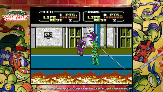 Teenage Mutant Ninja Turtles: The Cowabunga Collection Switch Game