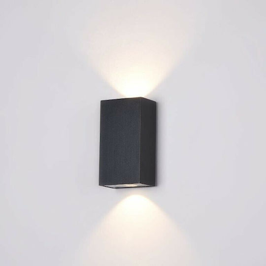 Maytoni Times Square Wandmontierte Außen-Deckenleuchte LED IP54 6W 9x5.5x16εκ.