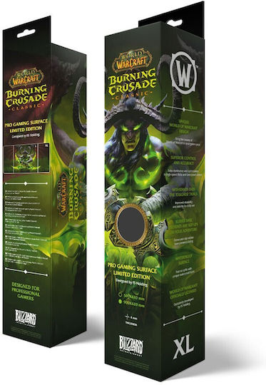 Blizzard Entertainment World of Warcraft Gaming Mouse Pad XXL 900mm Burning Crusade Illidan FBLMPWOWILLID21XL