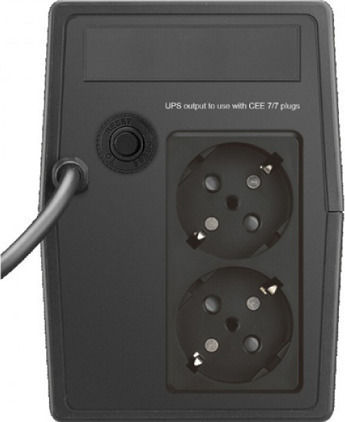 Infosec X1-1000 UPS Line-Interactive 1000VA 480W with 4 IEC Power Plugs