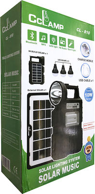 Autonomous Solar Lighting System CcLAMP CL-810 with Flash Light , Light System & Charger TS03336