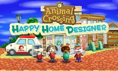 Animal Crossing Happy Home Designer 3DS Game