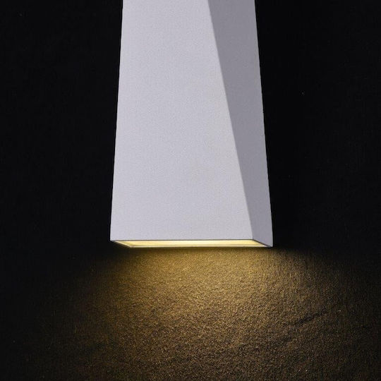 Maytoni Times Square Wandmontierte Außen-Deckenleuchte LED IP54 6W 9x9x20εκ.