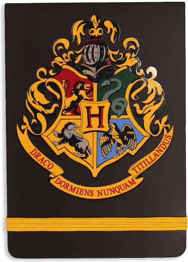Graffiti Harry Potter Mini Hogwarts Notizbuch Schwarz