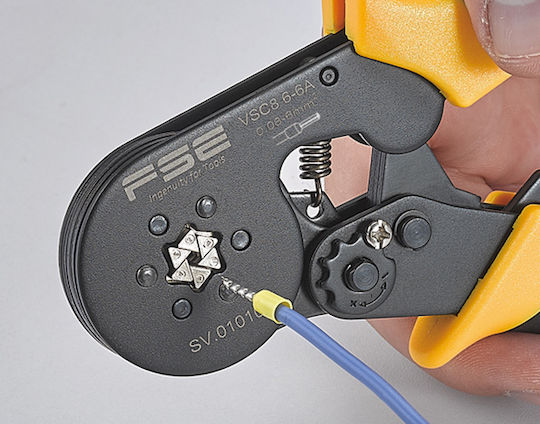 FSE VSC8 6-6A Self-Adjusting Crimping Tool 0.08-6mm² Cross Section