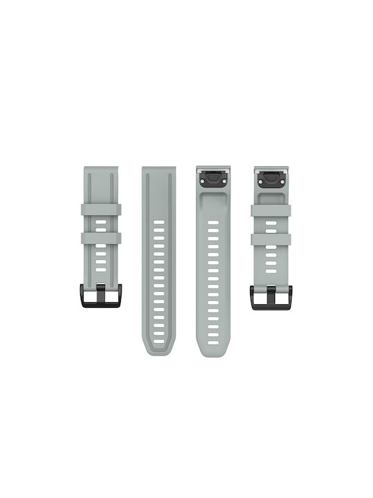 Sonique Armband Silikon Gray (Garmin Fenix 7S/5S/5S Plus/6S/6S Pro/instinct 2S)