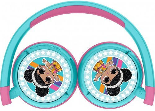 OTL LOL Suprise Безжични / Жични On Ear Слушалки с 24 часа Работа Светлосини