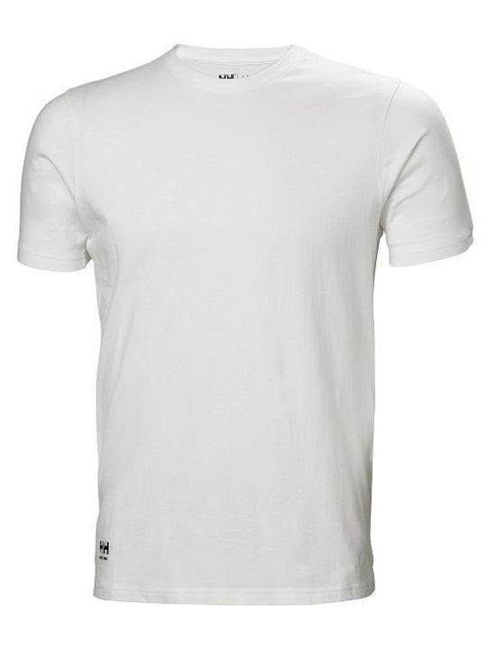 Helly Hansen Manchester Arbeit T-Shirt Weiß