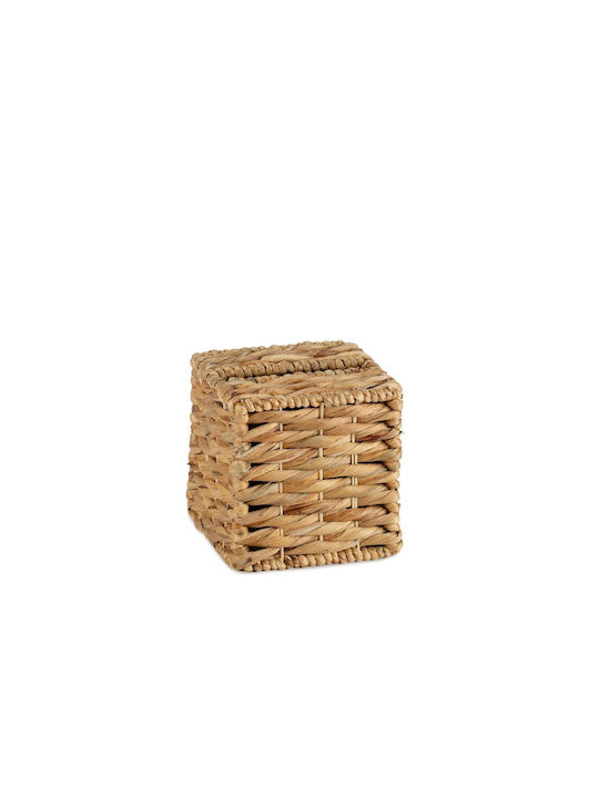 Andrea House Θήκη για Χαρτομάντηλα Ξύλινη Καφέ BA22556