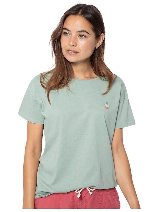 Γυναικείο T-shirt Τιρκουάζ