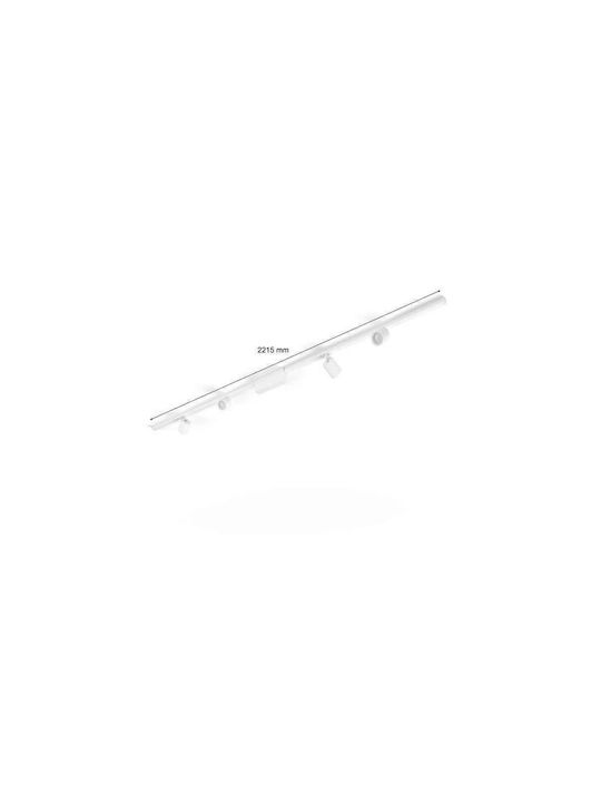 Philips LED Alb Cald Spot cu 4 Lumini în Culoare Alb