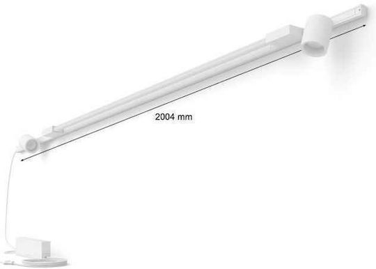 Philips Μονό LED RGBW Σποτ σε Λευκό Χρώμα