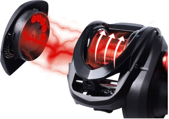 Ryobi Smap ZM Left Handed Fishing Reel for Tai Rubber and Baitcasting