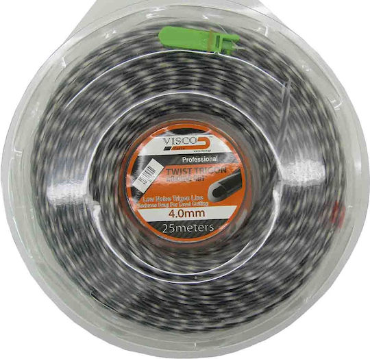 Visco Parts 4028 Метална верижка Триъгълна Стръвна Дължина 25м и Дебелина 4мм