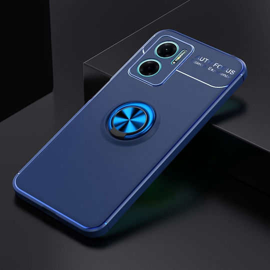Kickstand Задна корица Силикон Магнитен Син (Redmi 10 5G)