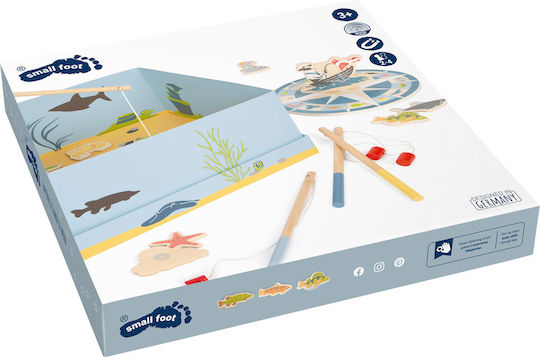 Small Foot Wooden Fishing Toy 4 Friends (Various Designs) 1pc