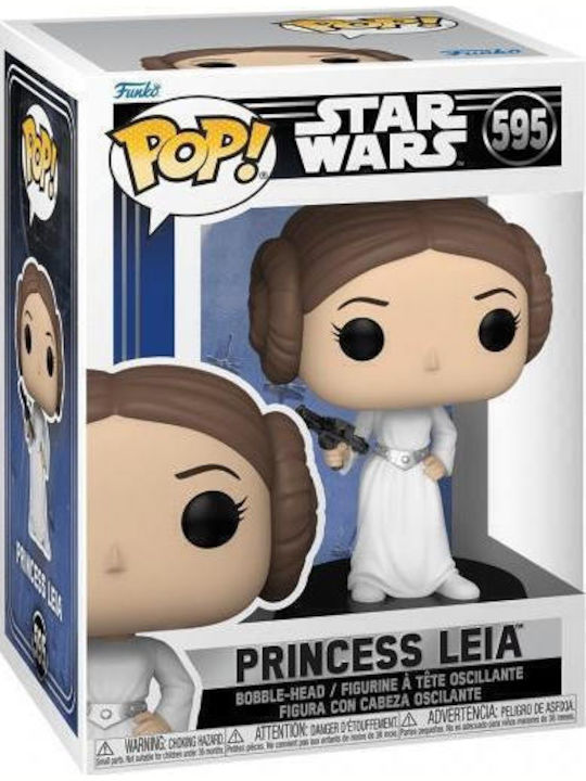 Funko Поп! Филми: Star Wars - Princess Leia 595 Люлееща се глава