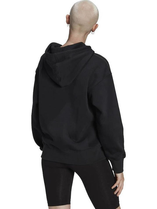 adidas Graphic Sweatshirt Black with Hood