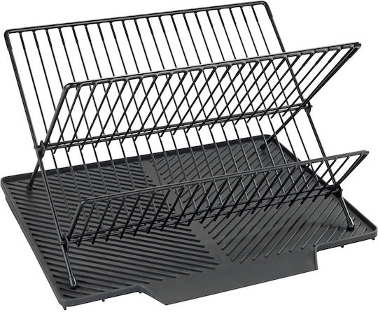 Wenko Spülbeckenablauf Kunststoff Schwarz 40x25x34cm