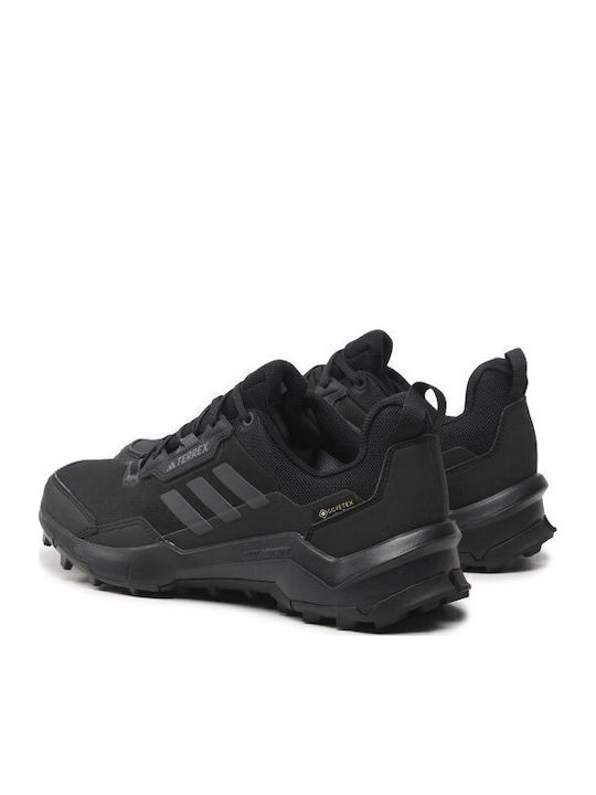 adidas Terrex Ax4 GTX Men's Hiking Shoes Waterproof With Gore-Tex Membrane Core Black Carbon Grey Four