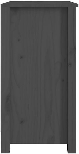 Bibliothek Grau 50x35x68cm