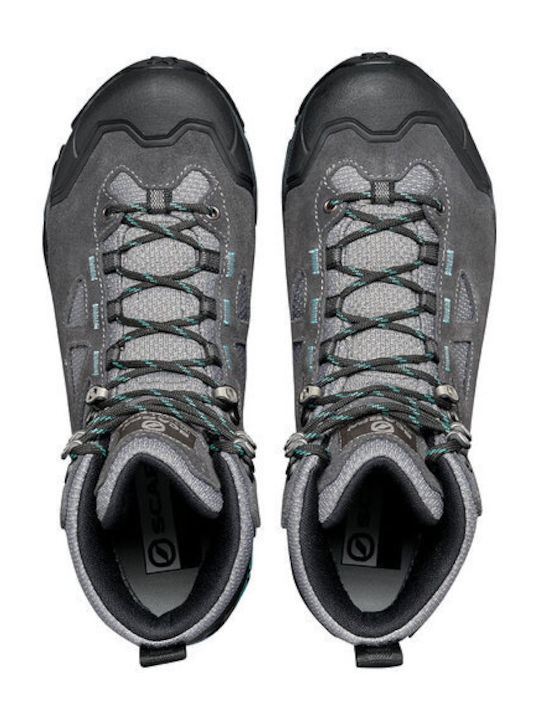 Scarpa ZG Lite GTX Pentru Femei Încălțăminte De Drumeție Tip Botine Impermeabile Cu Membrana Gore-Tex Gri