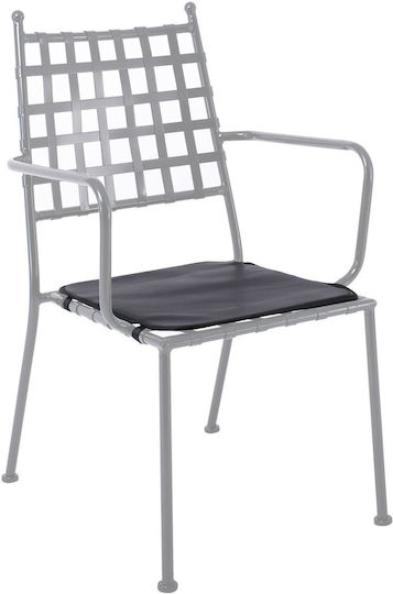 Woodwell Paton Καρέκλας Κήπου Μαύρο 42x45εκ.