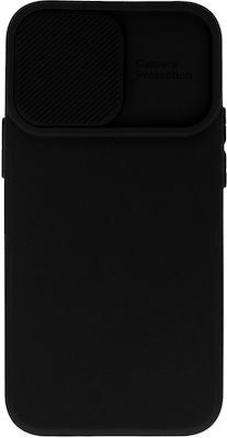 Powertech Camshield Silicone Back Cover Black (Galaxy A33 5G)