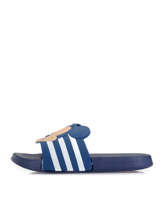 Kids' Slides Blue Mickey